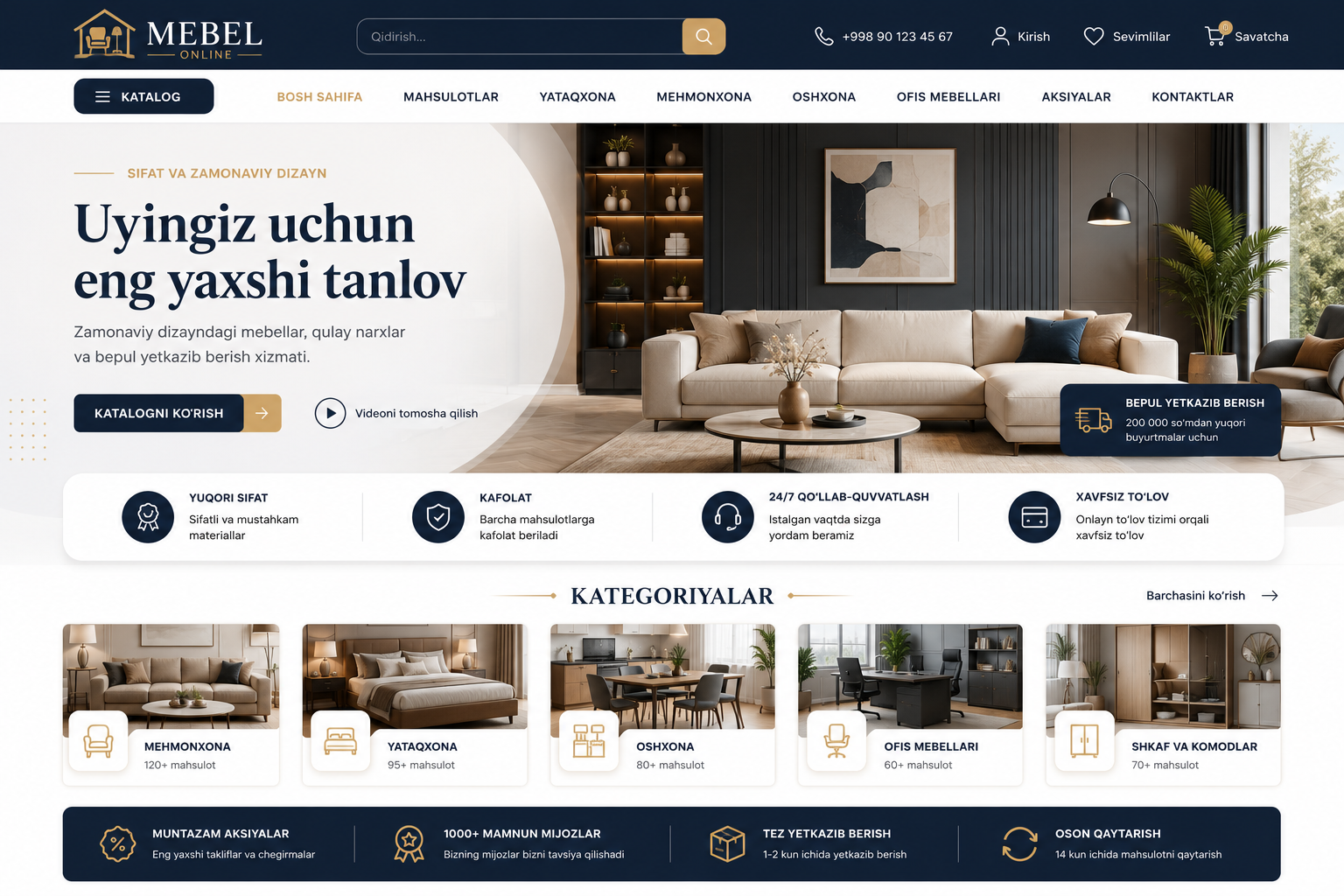 Online Mebel Do'kon - Loft me